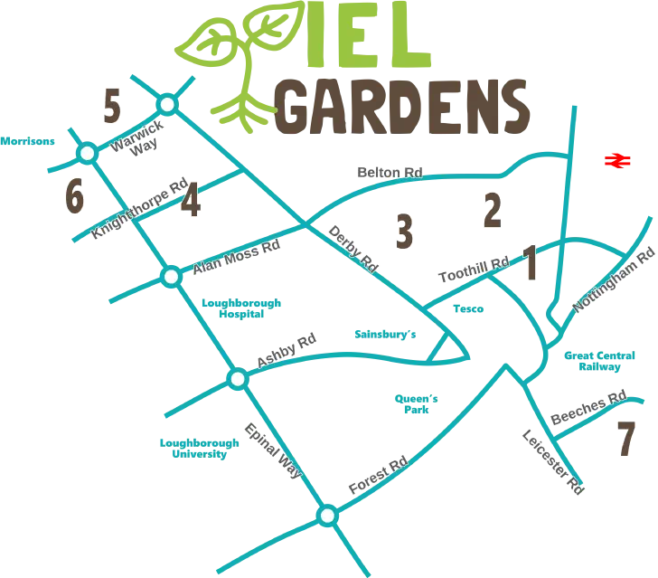 Gardens Map